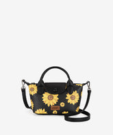Wrangler Sunflower Print Mini Crossbody Bag Black